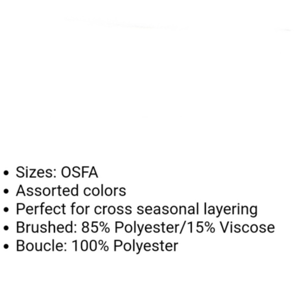 Plaid Textured Wrap Sweater Poncho Scarf - Picture 5 of 5